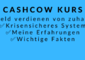 Cashcow Kurs - Wichtige Fakten und meine Erfahrungen