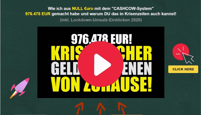 Cashcow System starten und sofort loslegen!